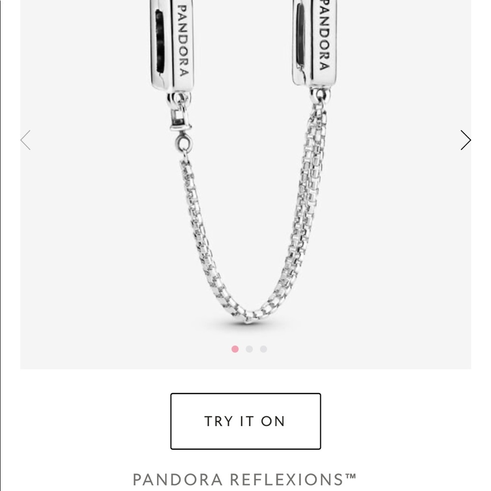 New Pandora reflexions safety chain